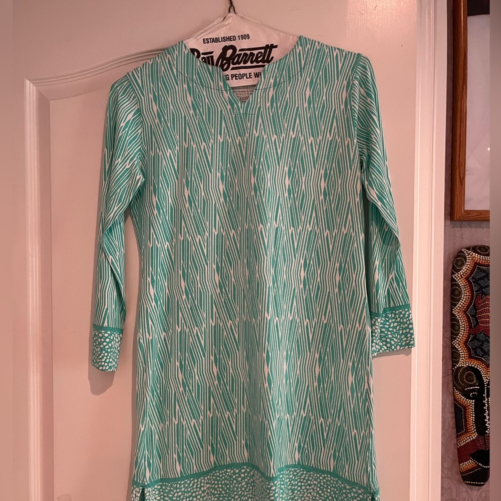 Coolibar NWT teal dress SM